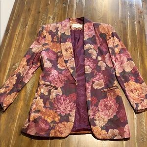 Floral Blazer